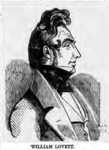 William lovett portrait from The Charter newspaper