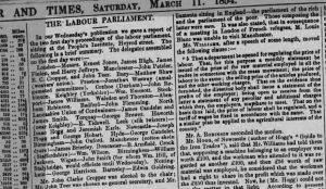 Manchester Times March 11 1854