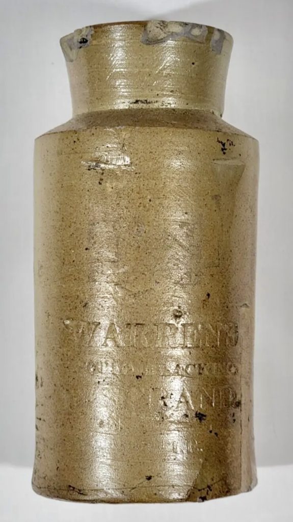 Stonewear blacking bottle